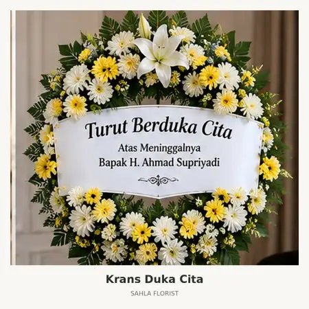 Krans Bunga Duka Sukoharjo Kota